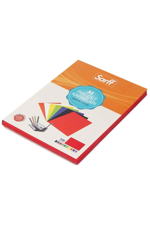 15201015 A4 Cilt Kapağı Kırmızı