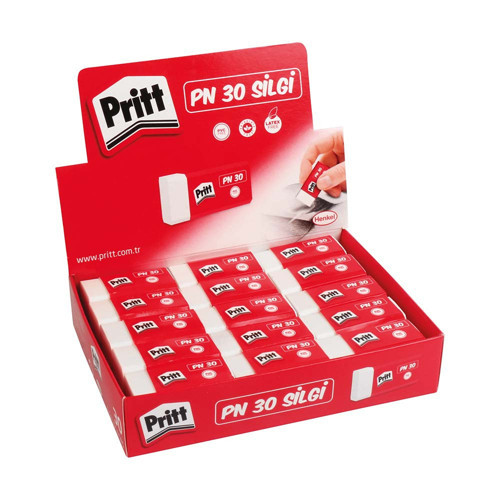 Pn30 Silgi Beyaz Pvc 30Lu Kt