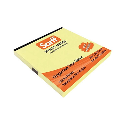 15325003 50X75mm Not Kağıdı Sarı 100Yp (12 ADET)