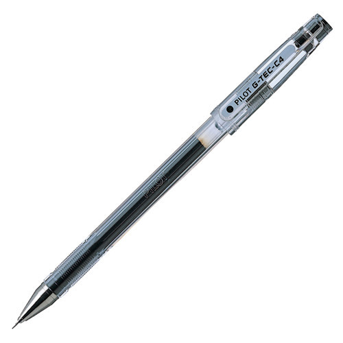Pılot G-tec-c4 İğne Uç Kalem 04Mm Siyah (12 ADET)