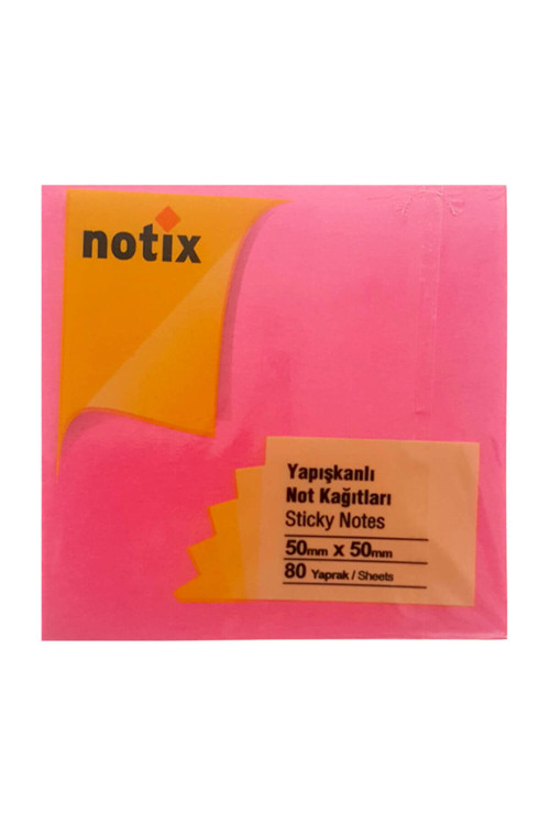 Notix Neon 50X50 80Yp Pembe