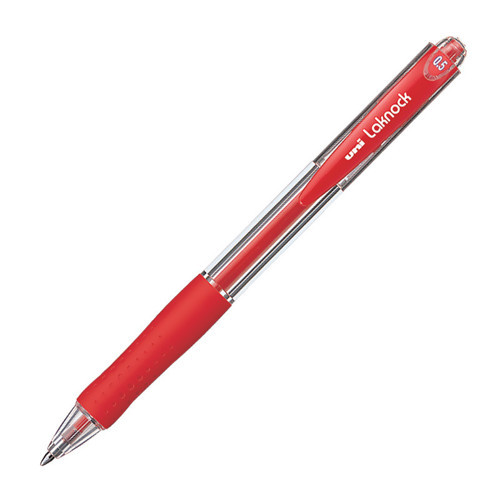 Uni Sn-100 Laknock Tükenmez 05Mm Kırmızı (12 ADET)