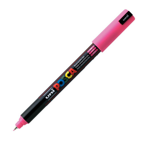 Uni Pc-1mr Posca Poster Markörü Su Bazlı 07 Pembe (6 ADET)
