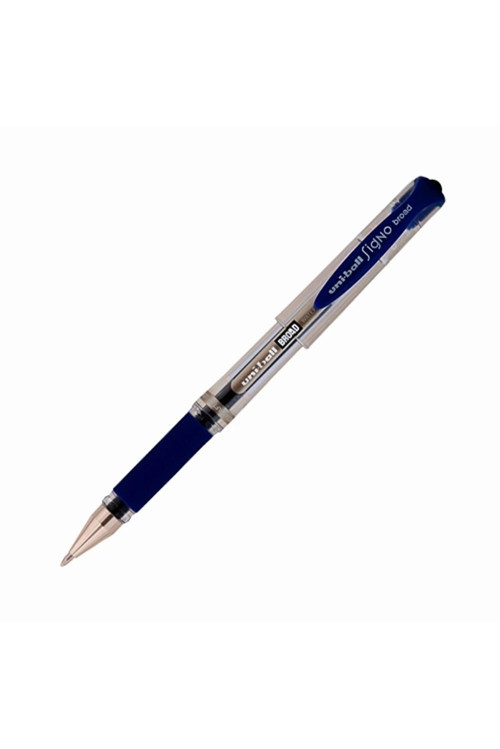 Uni Um-153 İmza Kalemi 1Mm Mavi Siyah (12 ADET)
