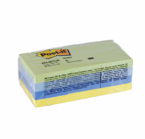 Post-it 653Mtdr Not Kağıdı 38X51 100Yp Mint Seri