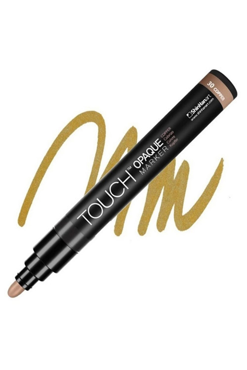 2030 Opague Markör Medium 30 Copper (6 ADET)