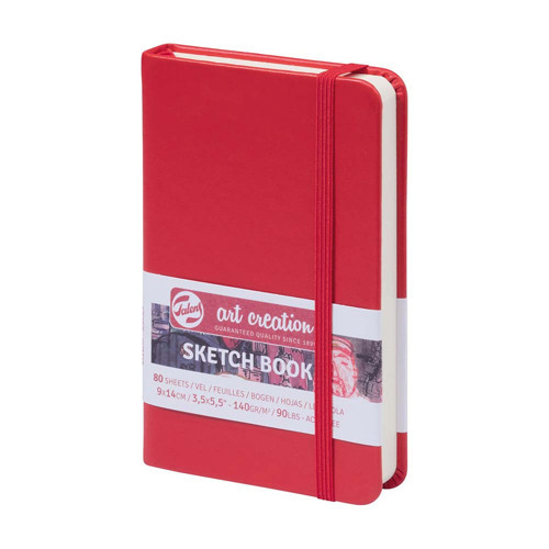 Talens Rt9314201m Art Creatıon Sketchbook 140Gr 9X14 Kırmızı