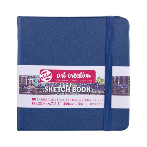Talens Rt9314234m Art Creatıon Sketchbook 140Gr 12X12 Lacıvert