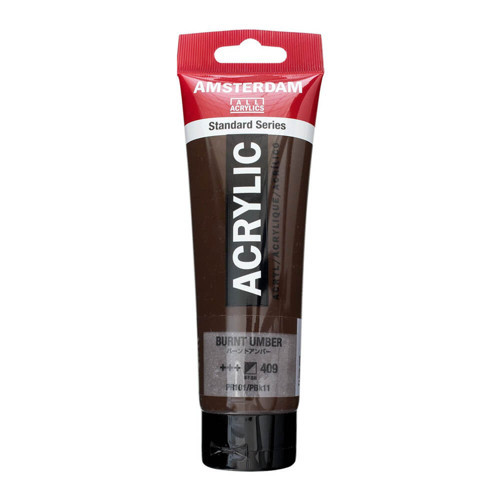 Amsterdam 94092 Akrilik Boya 120 Ml Burnt Umber (3 ADET)