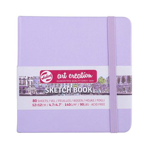 Talens Rt9314134m Art Creatıon Sketchbook 140Gr 12X12 Eflatun