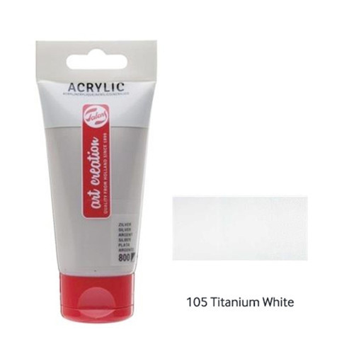 Artcreation Rt3511105m Akrilik Boya 75Ml Titan.white (3 ADET)