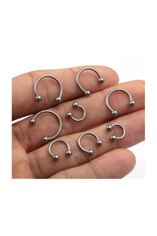 Cerrahi Çelik Piercing Kulak-Burun-Kıkırdak-Septum