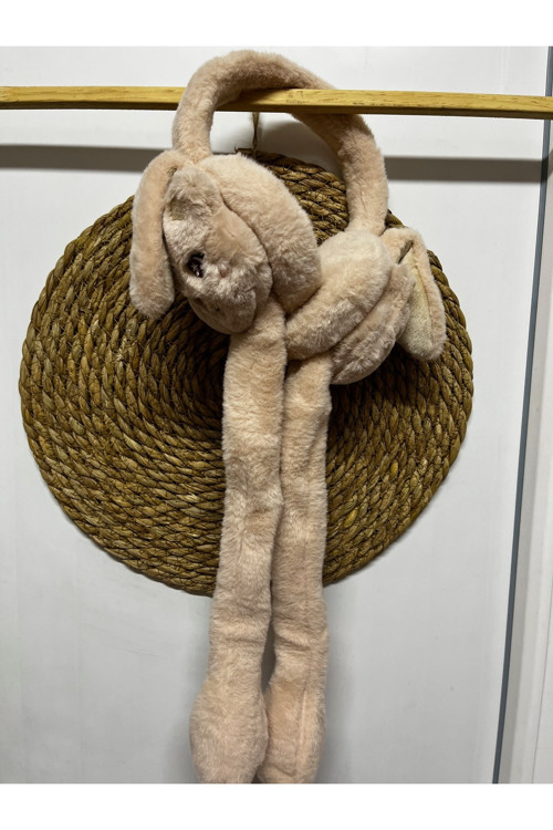 Kulakları Kalkan Hareketli Peluş Kulaklık Havalı Oynar Kulaklık