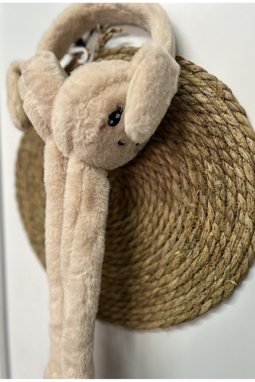 Hareketli Tavşan Kulaklık Peluş Kulaklık Havalı