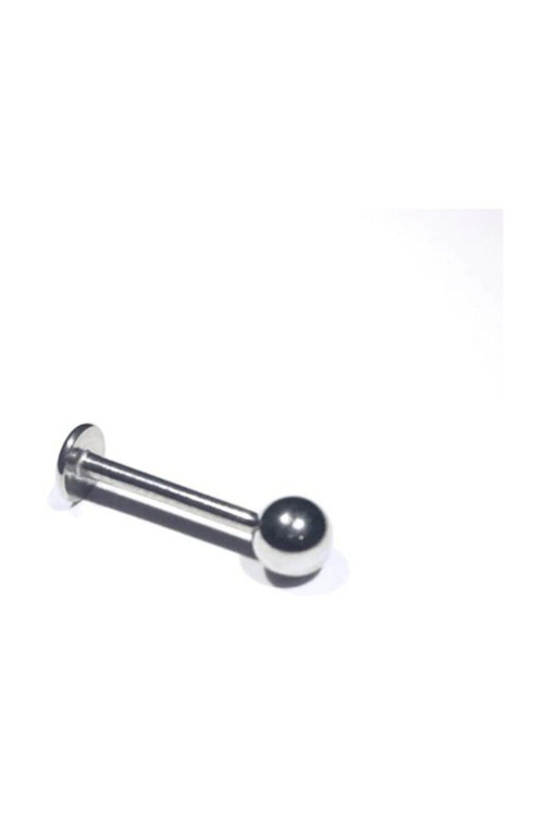 Gümüş Renk Çelik Top Uçlu Piercing