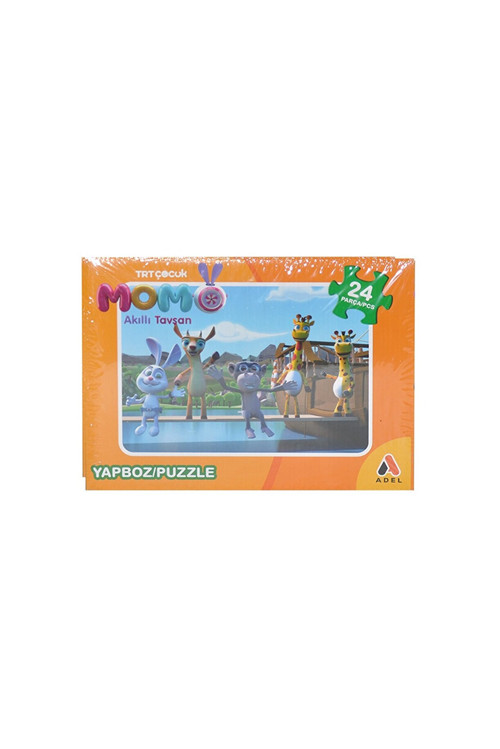 Trt Çocuk Puzzle Tavşan Momo 24 Prç 000523