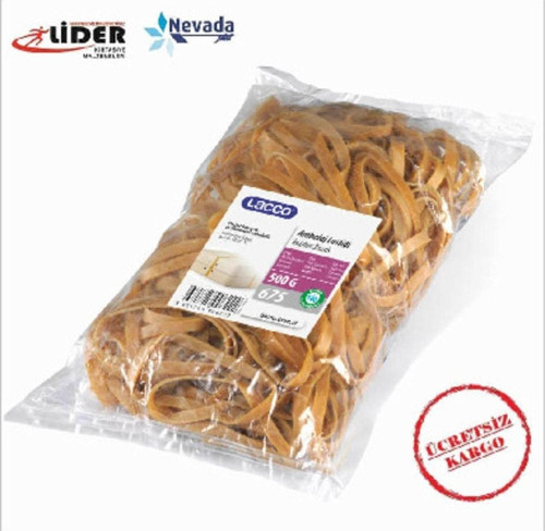 Geniş Ambalaj Lastiği %100 Kauçuk 500Gr