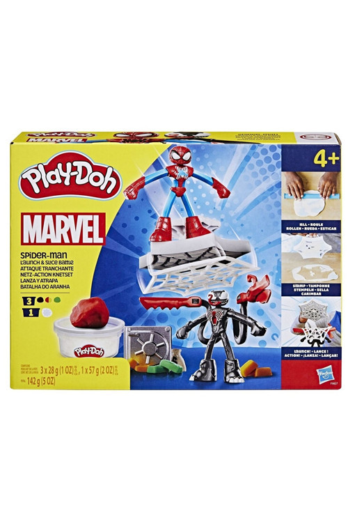 F9827 Spiderman Launch And Slice Battle Oyun Seti