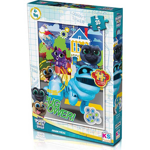 Onur Pdp706 Puzzle 35Prç Pupy Dog Pals