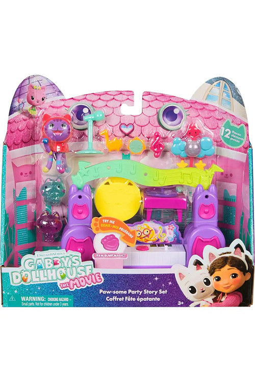 Sunman S01008535 Figür Set Gabby S Dollhouse Muhteşem Parti Seti 12Prç
