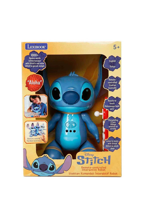Sunman 11804 Robot Stitch İnteraktif Sesli Işıklı