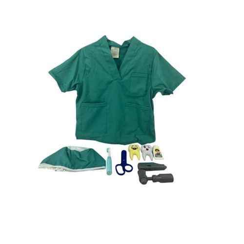 Kn8006 Kıds Costume Diş Hekimi Doktor Takımı
