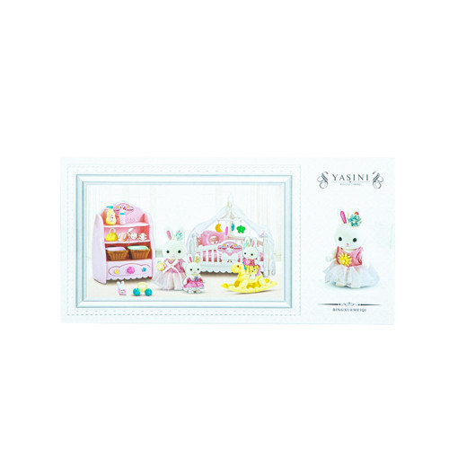 Mega By6618 Dreamy Mini Tavşan Bebek Odası Oyun Seti
