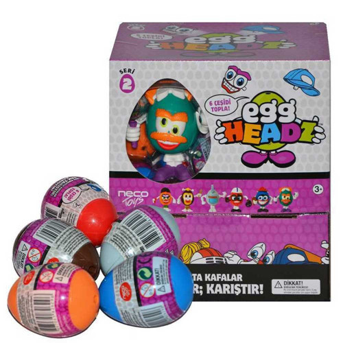 toys Egg/0002 Egg Headz 48 Li Display Seri-2