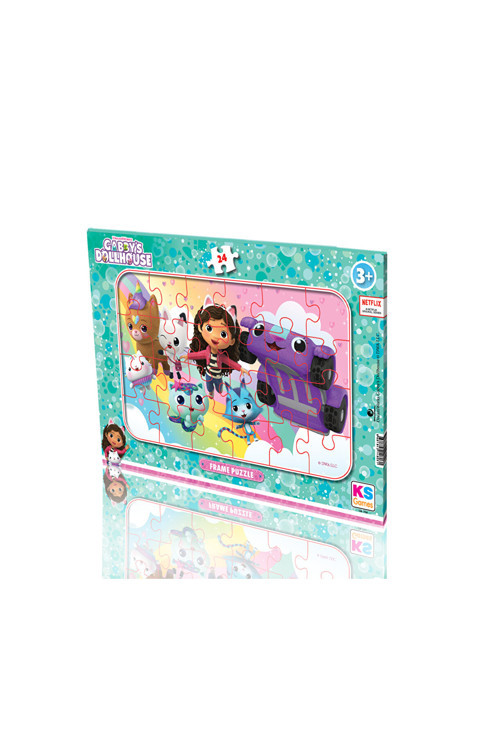 Onur Gb704 Frame Puzzle 24 Prç Gabby's Dolllhoude