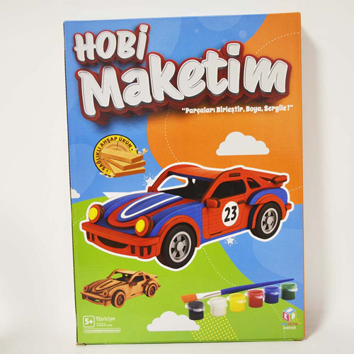 Eğitim Hedmak-11 Maketim Araba Porsche