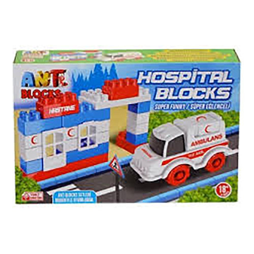 Asya 005 Ant Blocks 40 Parça Hastane Seti