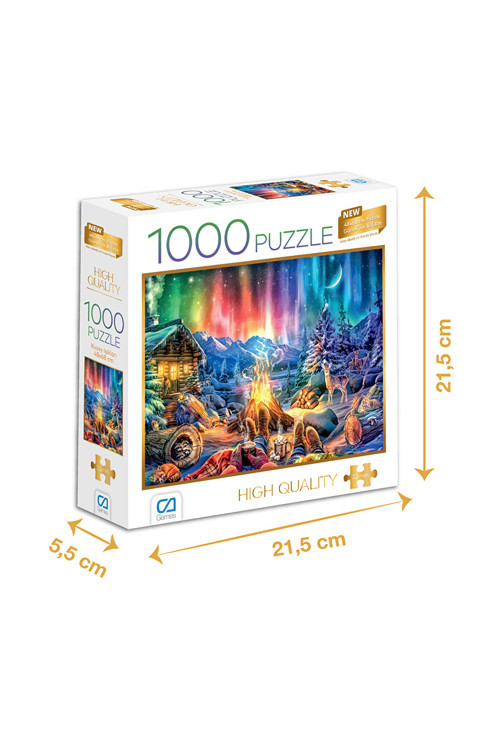 Ca 7090 Puzzle 1000 Parça Kuzey Işıkları