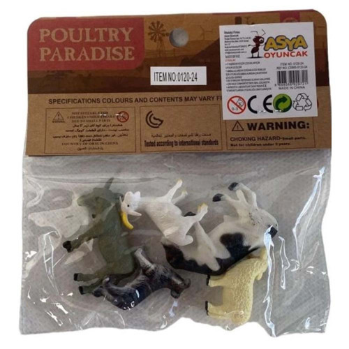 C5865-0120-25 Pvc Hayvan Set