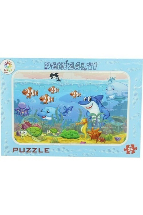 Utku Laço Lcfrm 001 Frame Puzzle 24Prç Denizaltı Taslama