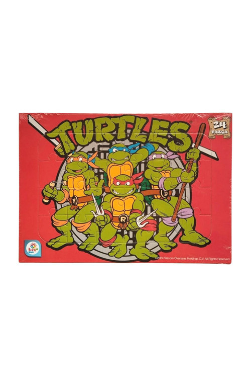 Utku Laço Nk7991 Frame Puzzle 24Prç Ninja Kaplumbağa Tasmalı