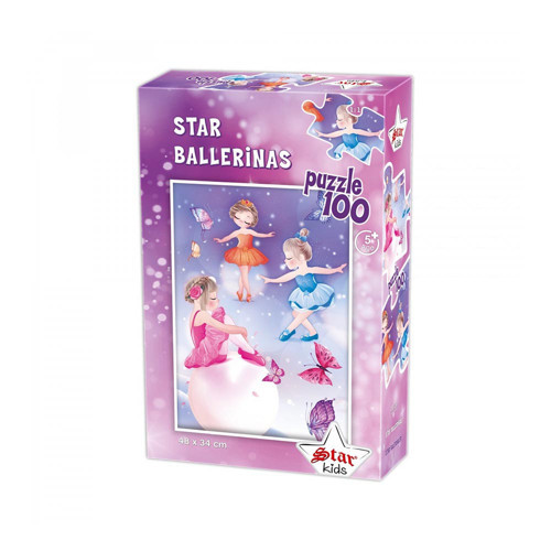 Star 1101391 Puzzle 100 Prç Star Balerinler