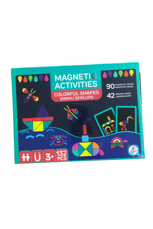Utku Laço Lc7985 Magnetik Aktivite Renkli Şekiller (Yeni)
