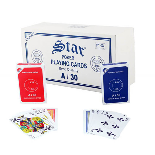Star 1030011 Oyun Kağıdı Ay/30 (12 ADET)
