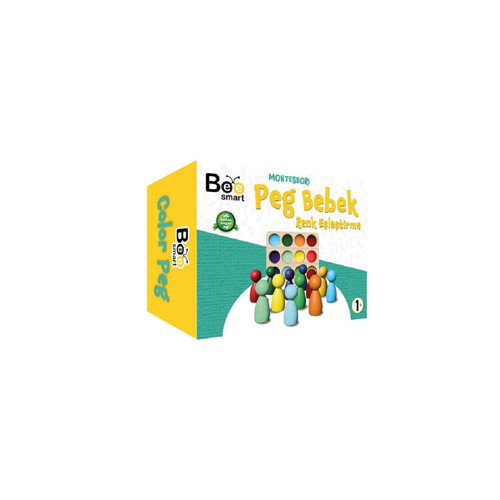 Bs5741 Smart Montessori Peg Bebek Renk Eşleştirme