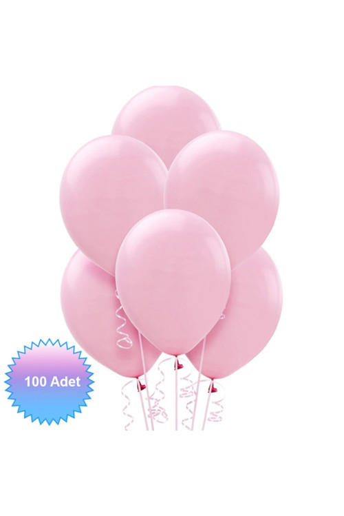 Vatan Vt392 Tek Renk Dekorasyon Balonu Pembe
