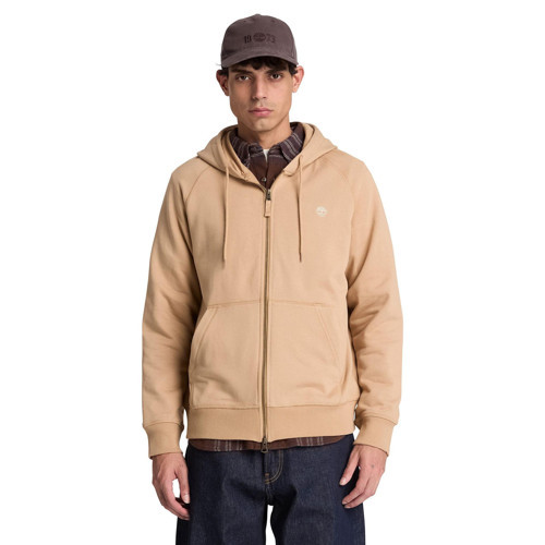 BC0YHB8DF01-R Timberland Exeter Rıver Lb Full Zip Hoodie Erkek Ceket Bej