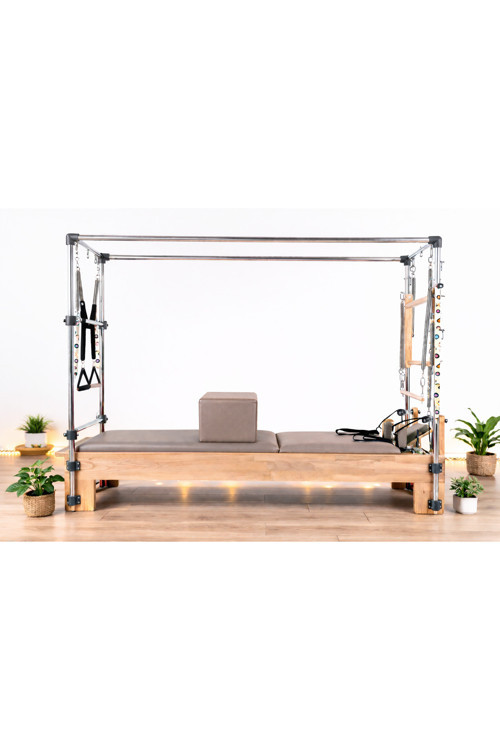 Combo Cadillac Reformer Vizon renk 1. Sınıf Kayın Ağacı