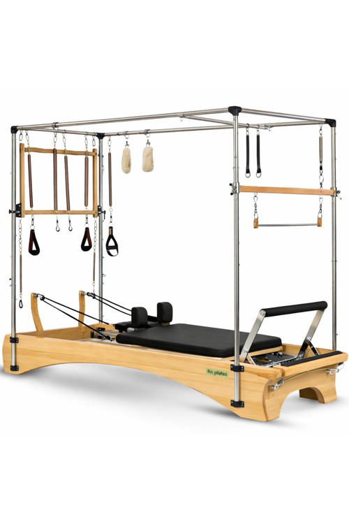 Combo Cadillac Reformer Elegance Seri Siyah Şarjörlü Sistem 8 Kademe Krom 1. Sınıf Kayın Ağacı