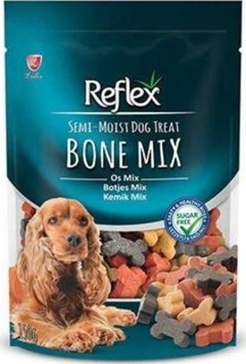 Semi Moist Mini Mix Kemik Köpek Ödülü 150 Gr