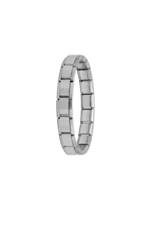 Unisex Italyan Charm Bileklik Paslanmaz Çelik Bileklik