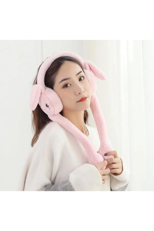 Peluş Hareketli Tavşan Kulaklık