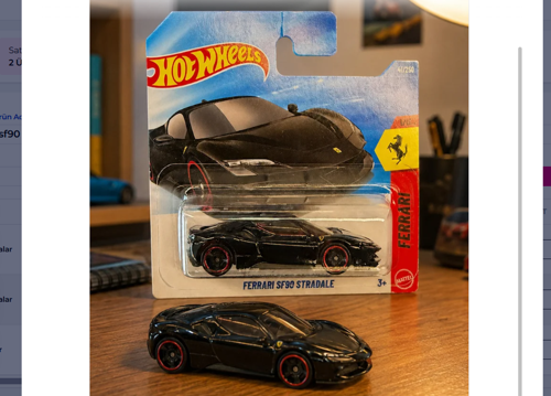 Ferrari SF90 Stradale - Ferrari Özel Seri Metal Oyuncak Araba