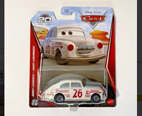 Disney Pixar Cars 20. Yıl Jimmy Lugwrench