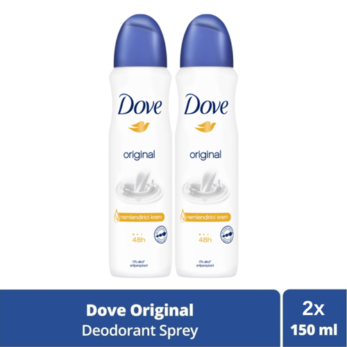 Original Kadın Sprey Deodorant 150 ml x 2 Adet