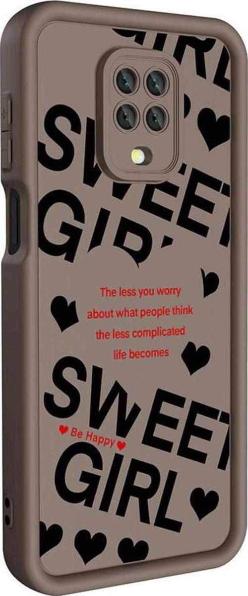 Xiaomi Redmi Note 9S Kılıf Kamera Korumalı Baskılı Arka Yüzey Klas Kapak